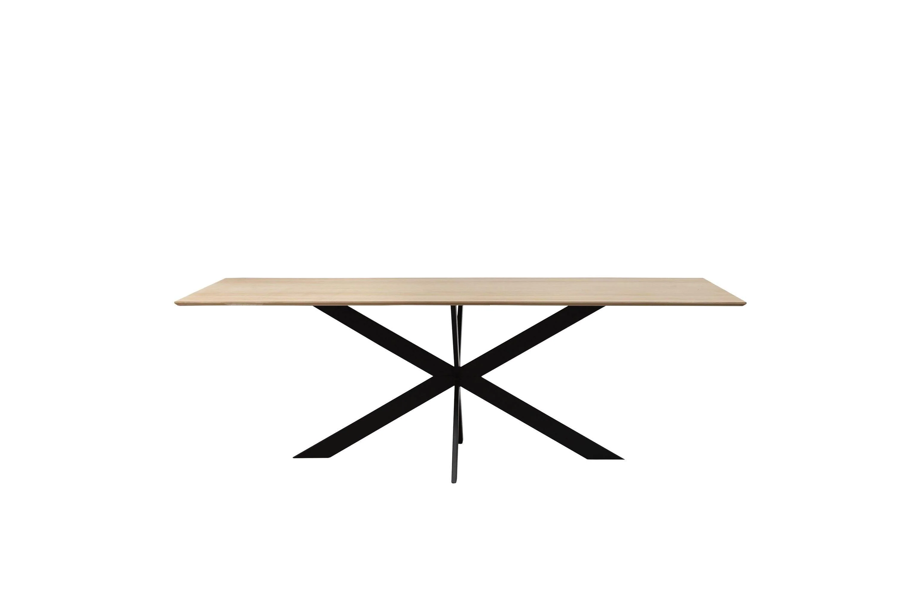 Rechteckiger Esstisch Eiche Matrix 8×2
