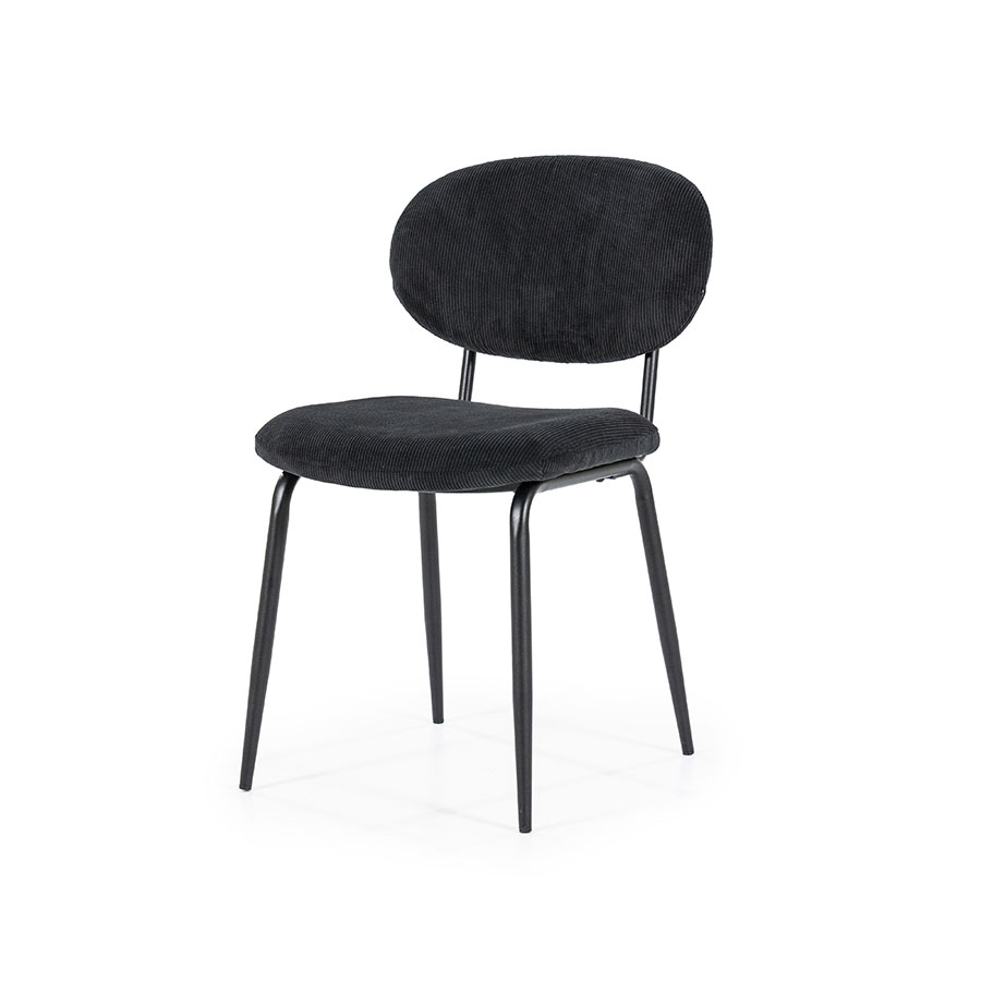 Esszimmerstuhl Cosmo – schwarz