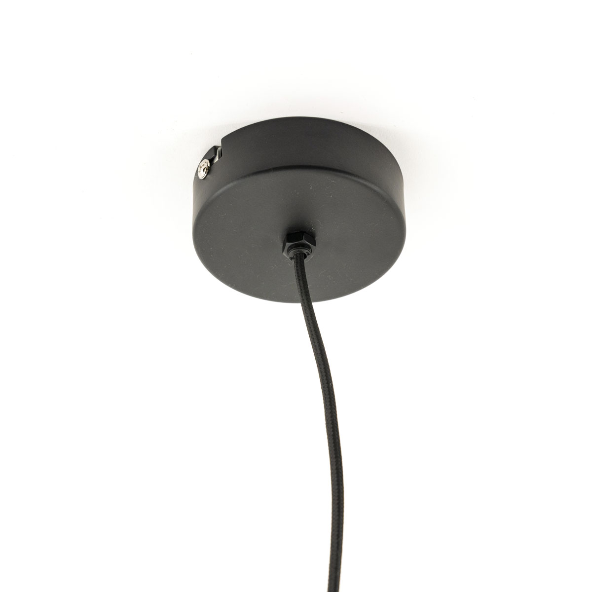 Hängelampe Coil – schwarz