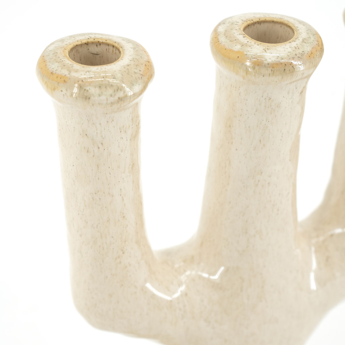 Kerzenständer Blix groß – beige