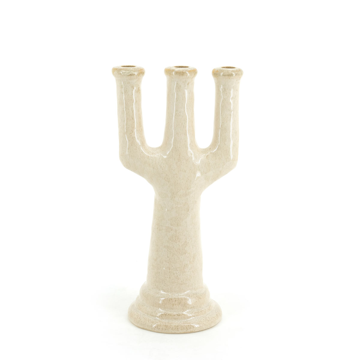 Kerzenständer Blix groß – beige