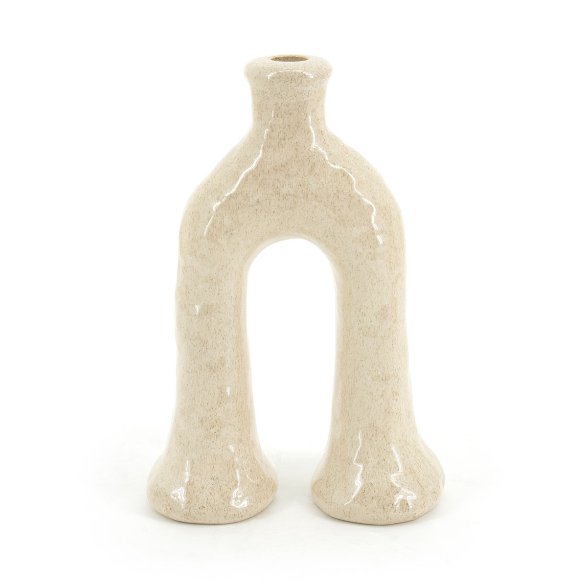 Kerzenständer Blix klein – beige