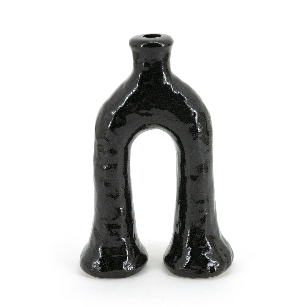 Kerzenständer Blix klein – schwarz