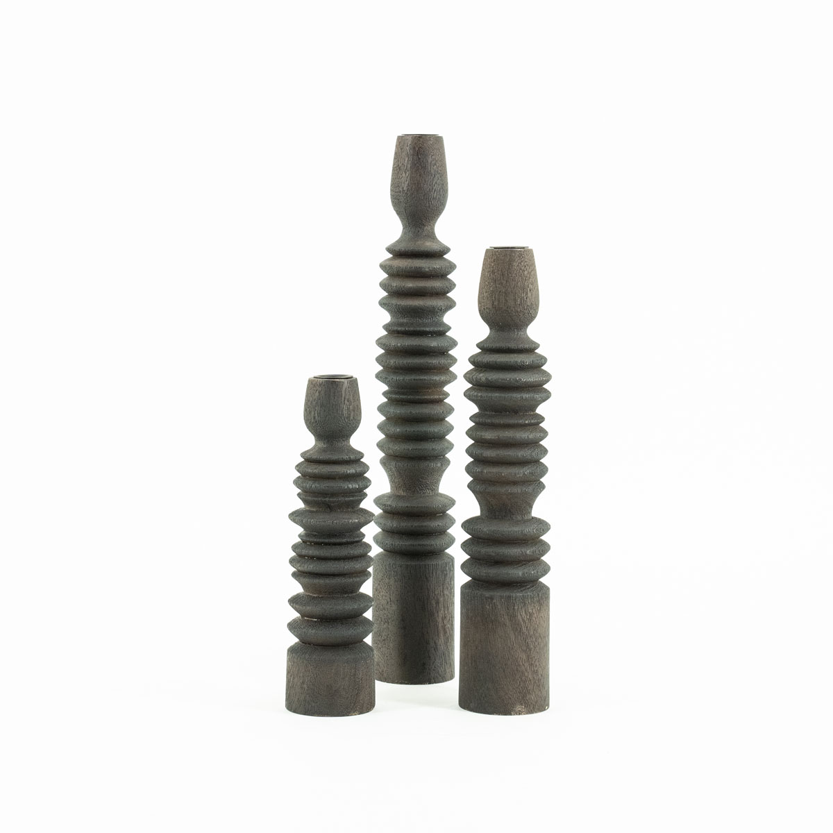 Kerzenständer Totem – braun