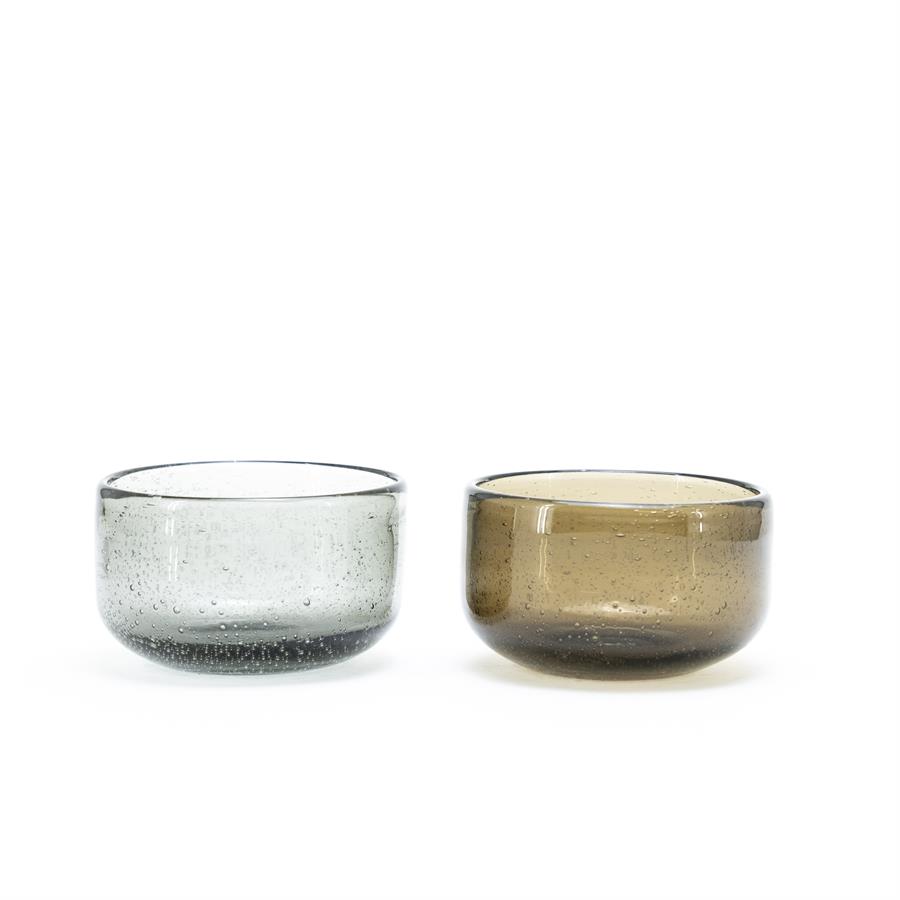 Schüssel Bubble klein – grau