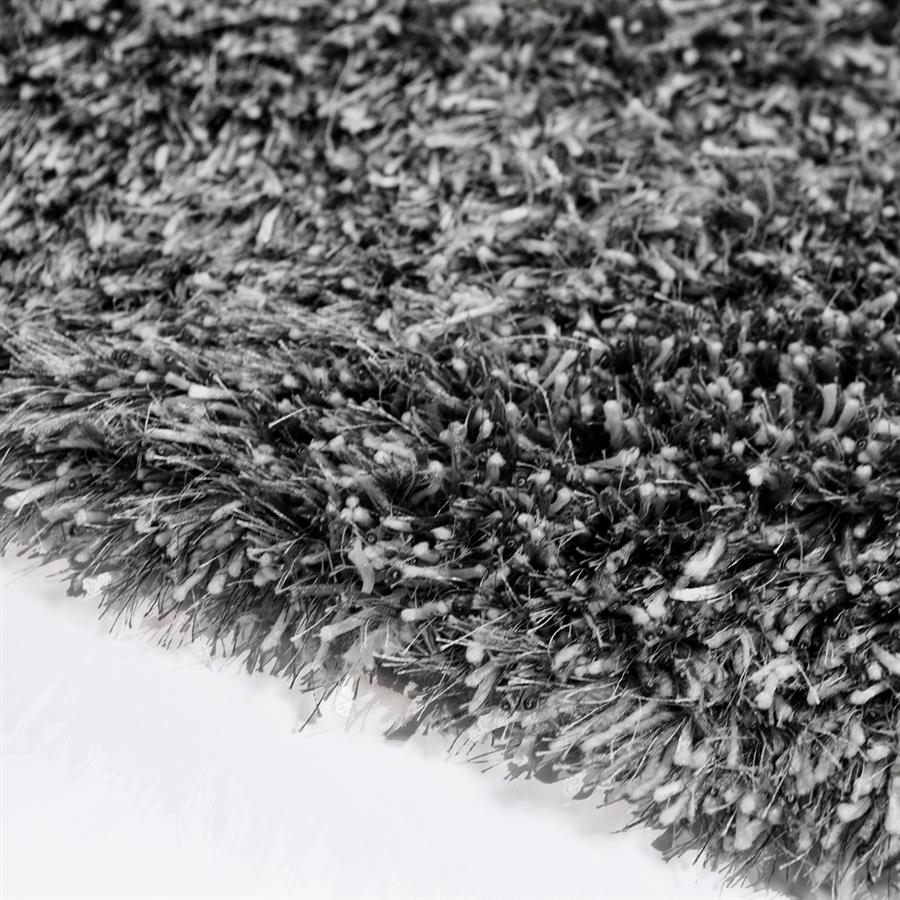 Teppich Dolce rund – schwarz