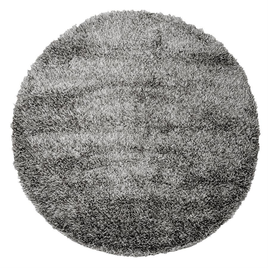Teppich Dolce rund – schwarz
