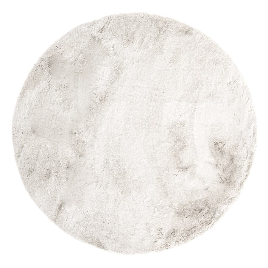 Teppich Zena rund – beige