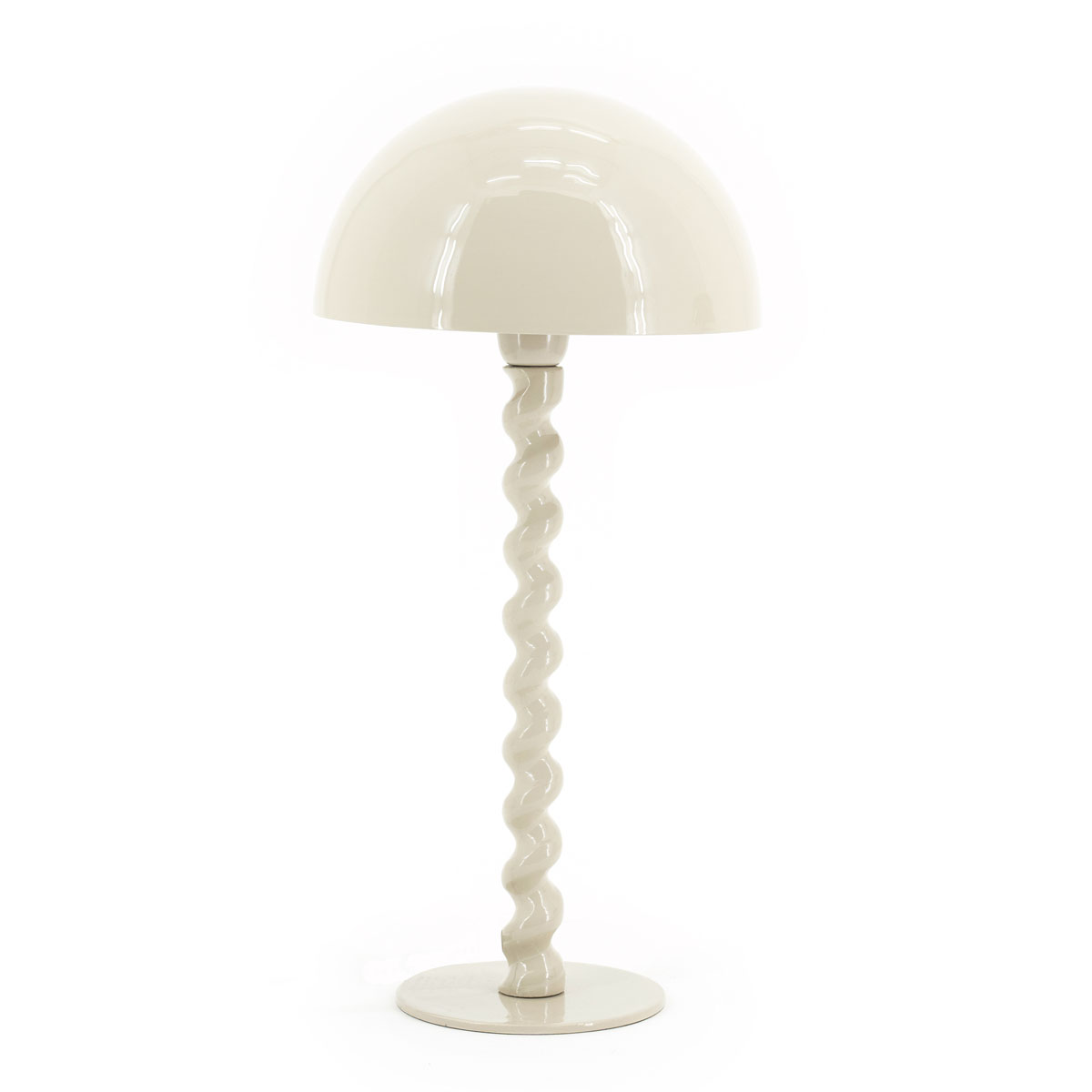 Tischleuchte Luox – beige
