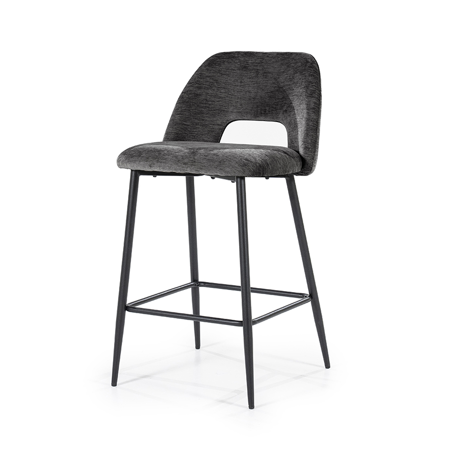 Barstuhl Esmee – anthrazit Mellow