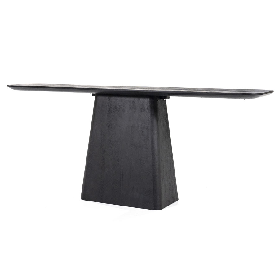Beistelltisch Aron 180×40 – schwarz