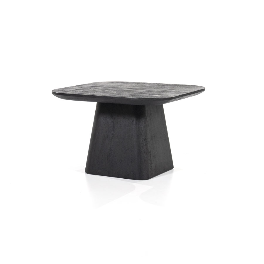 Beistelltisch Aron quadratisch 60×60 – schwarz
