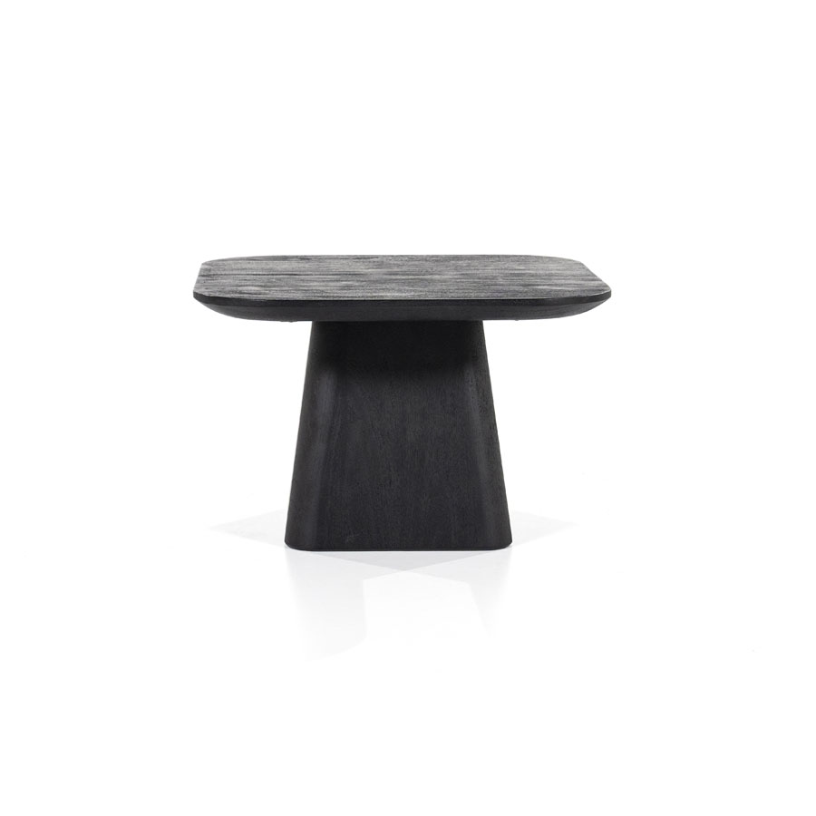 Beistelltisch Aron quadratisch 60×60 – schwarz