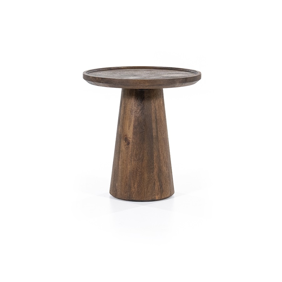 Beistelltisch Ron 46×49 – braun