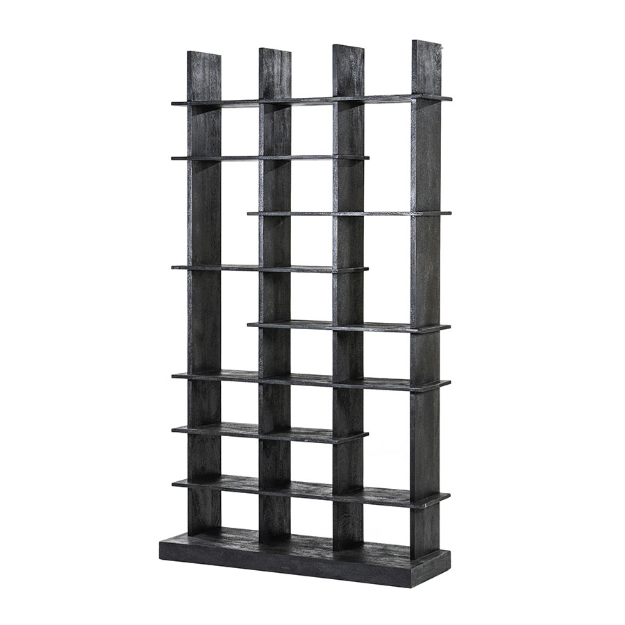 Eleonora-Buecherregal-Oliver-120x40x220-schwarz-2