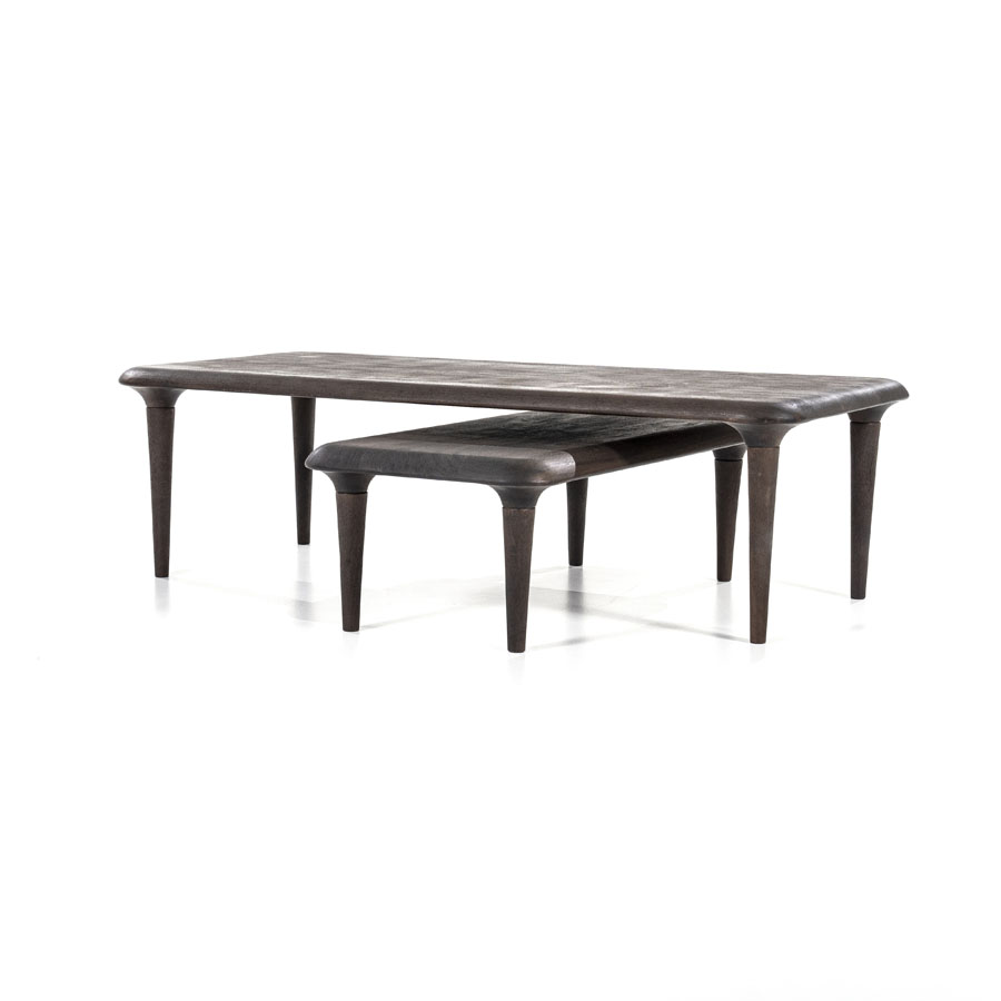 Eleonora-Couchtisch-Set-Jiska-130×60-90×45-braun-3