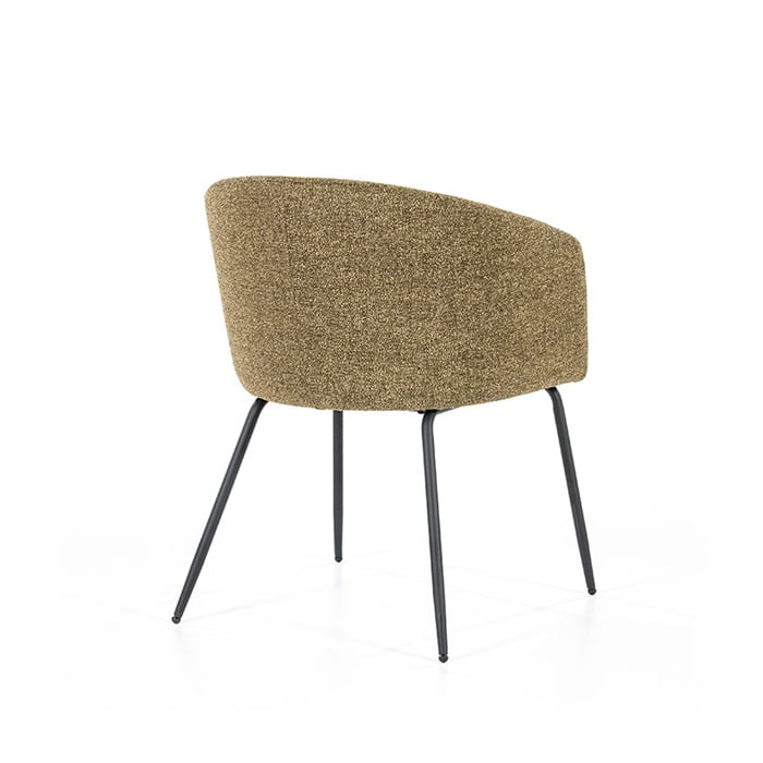 Sessel Bastiaan – cognac java Leder