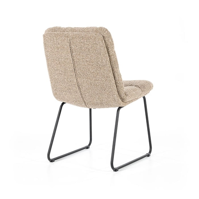 Barstuhl Seashell tief – grau