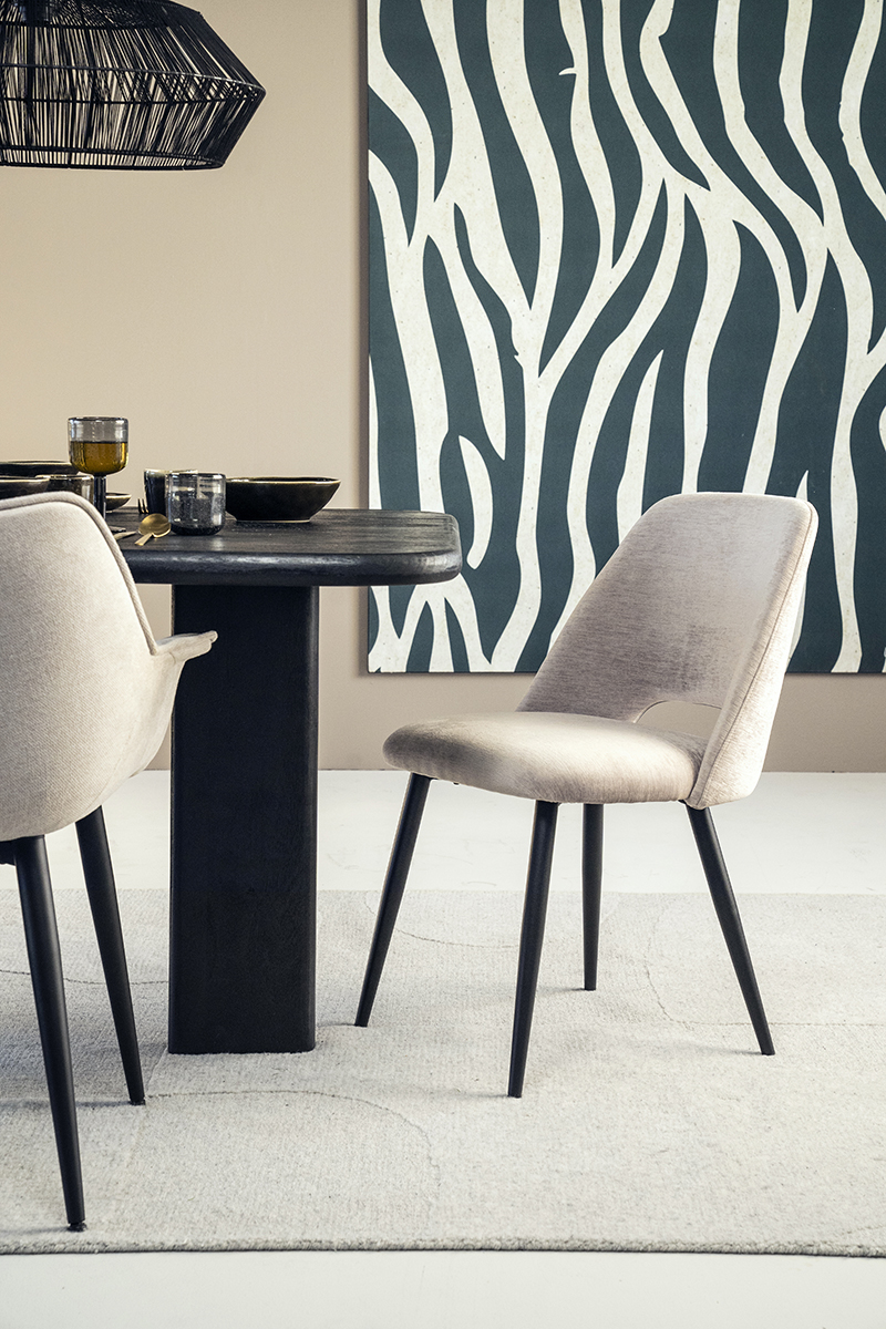 Esszimmerstuhl Esmee – anthrazit Mellow