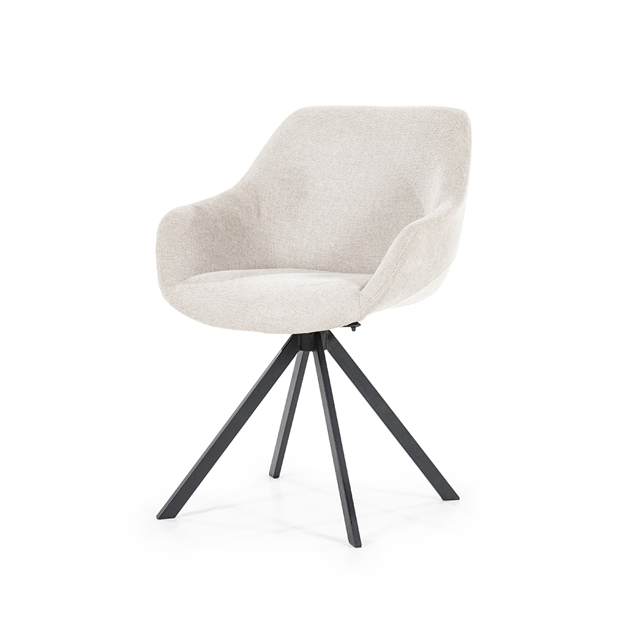 Esszimmerstuhl Mamé – beige Houston