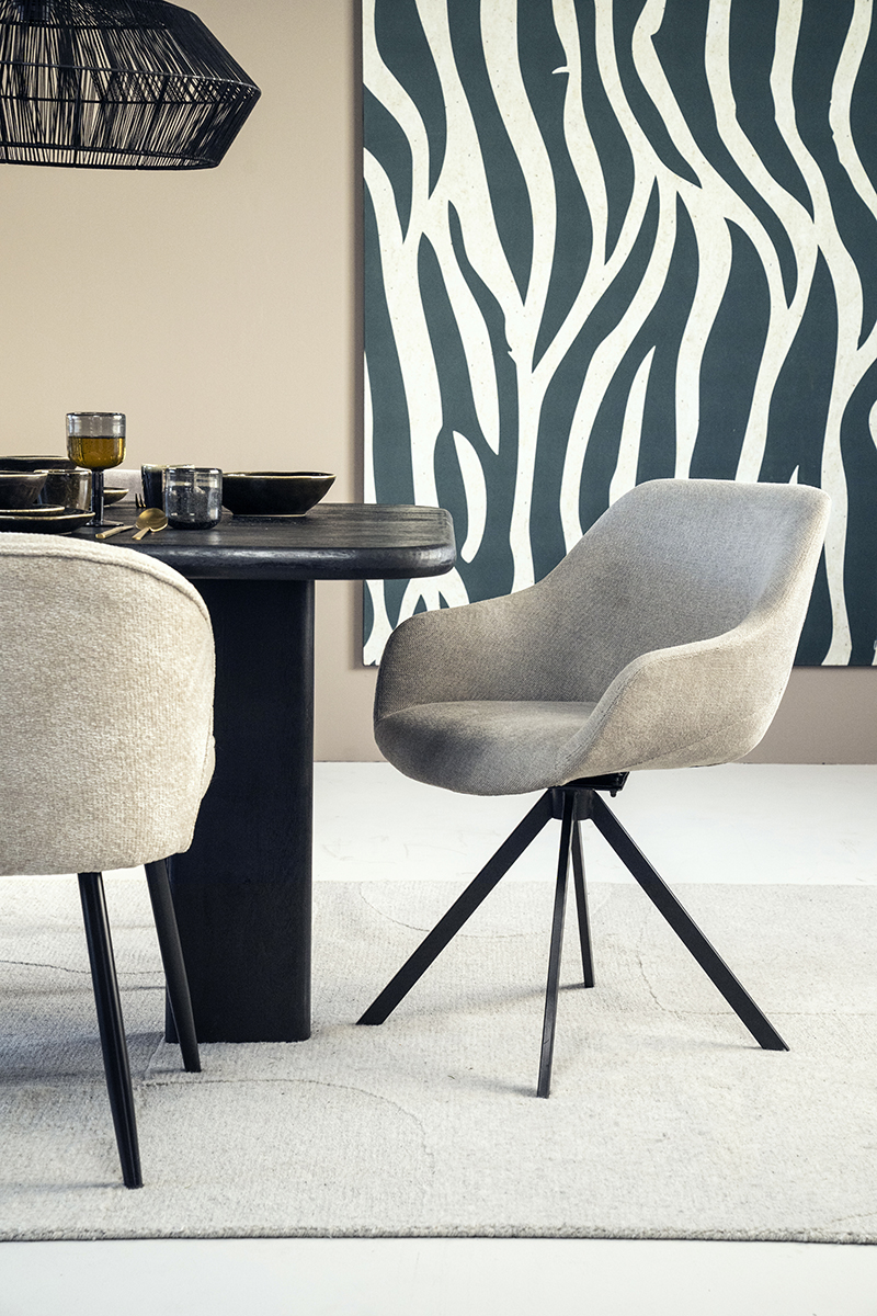 Esszimmerstuhl Mamé – beige Houston