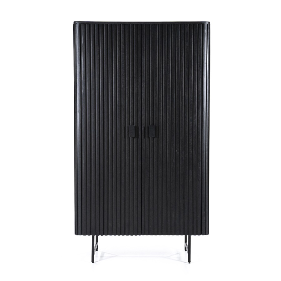 Schrank Remi 2-Türen Schwarz
