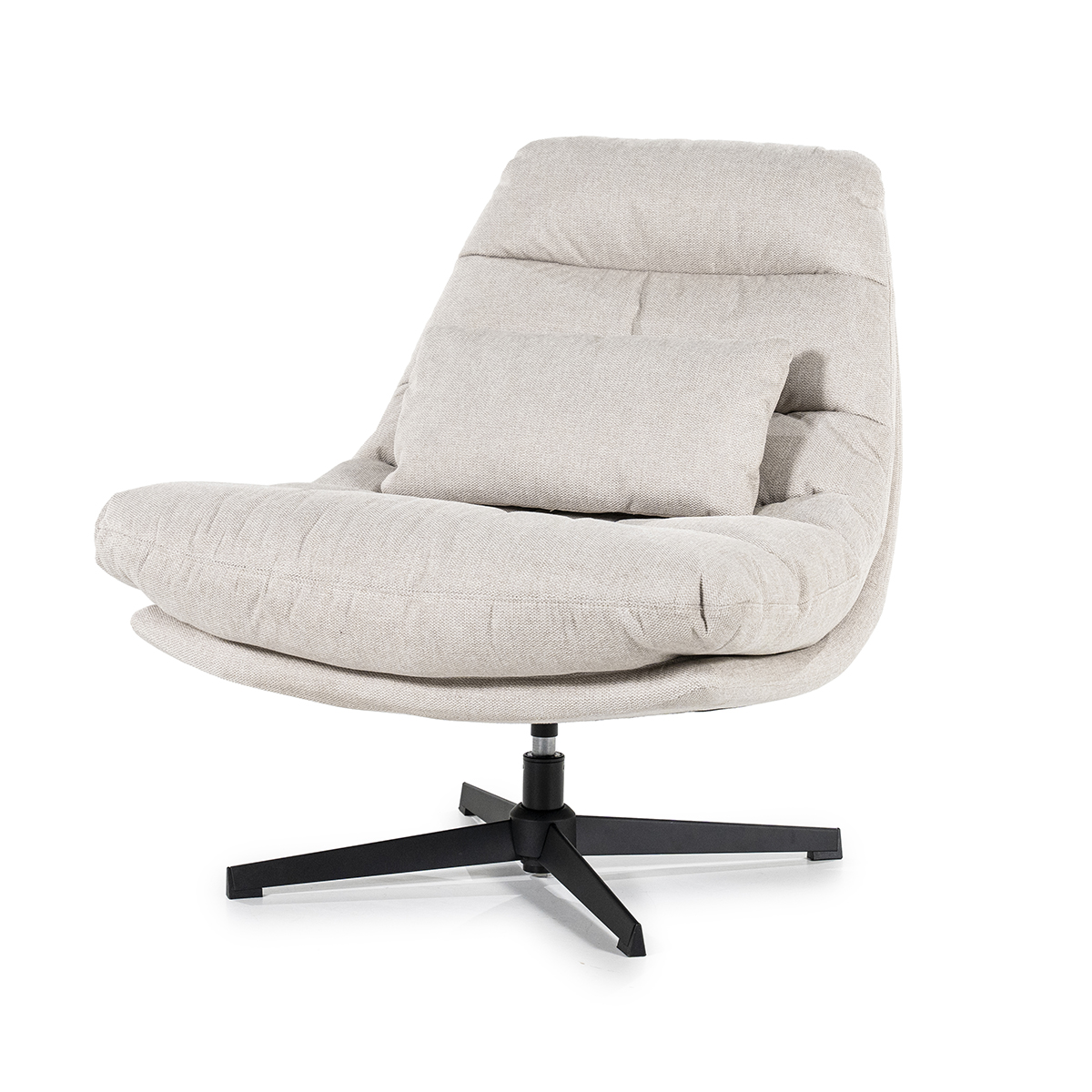 Sessel Cooper mit Kissen – beige Houston
