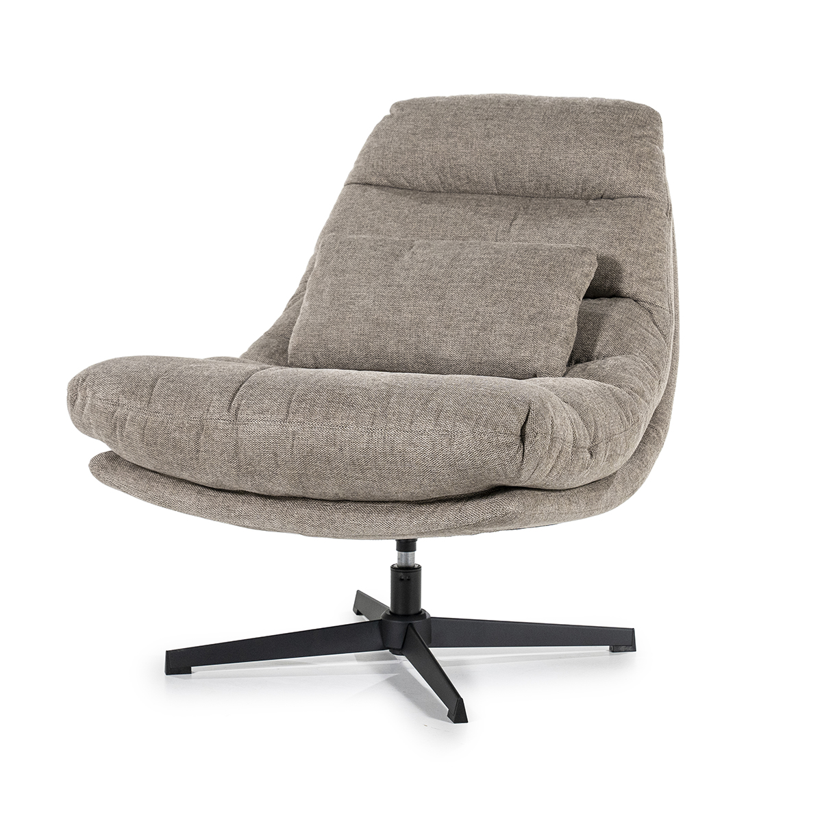 Sessel Cooper mit Kissen – braun Houston