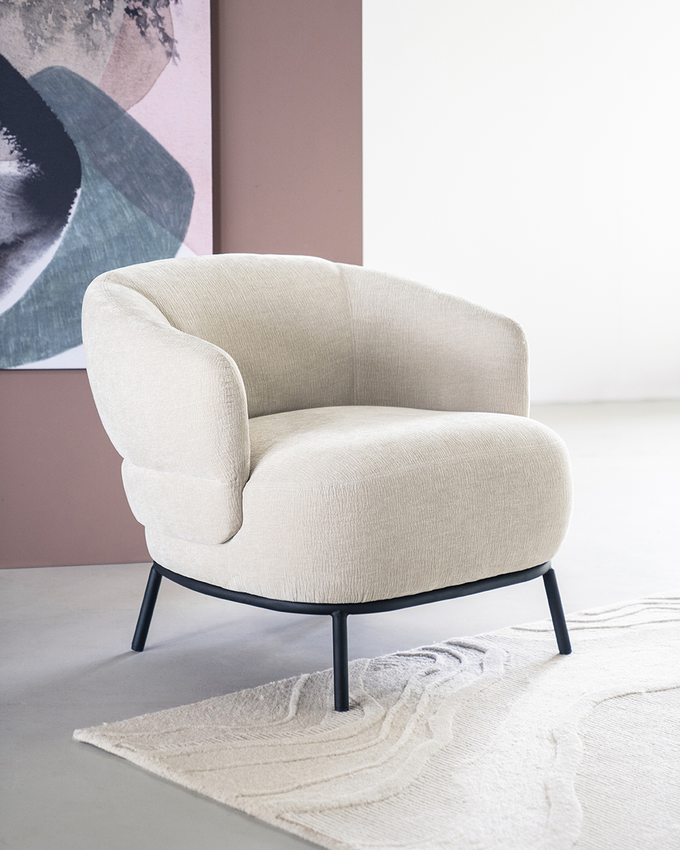 Sessel David – beige