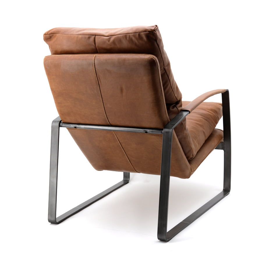 Sessel Lex – anthrazit vintage Leder