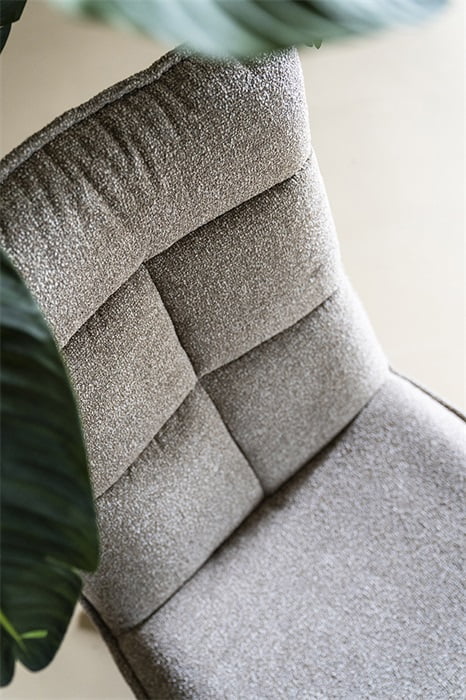 Eetkamerstoel Vino Stof Naturel