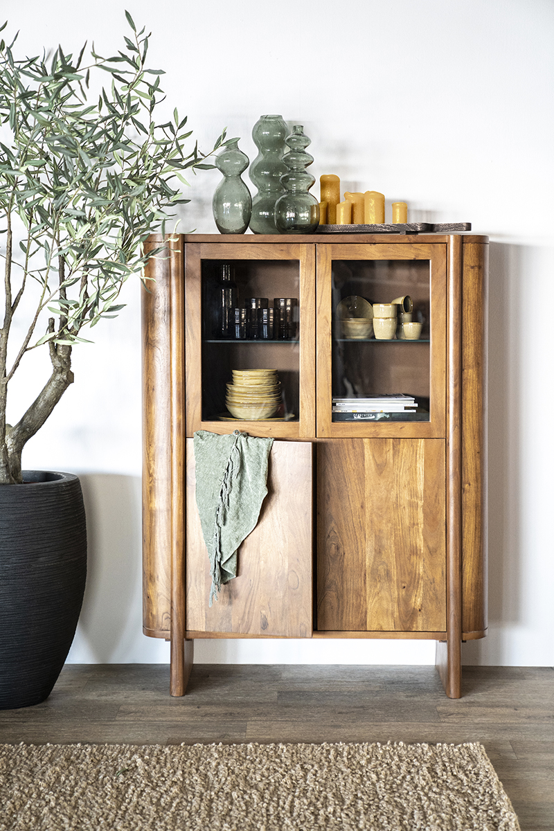 Vitrinenschrank Julian – 4 Türen