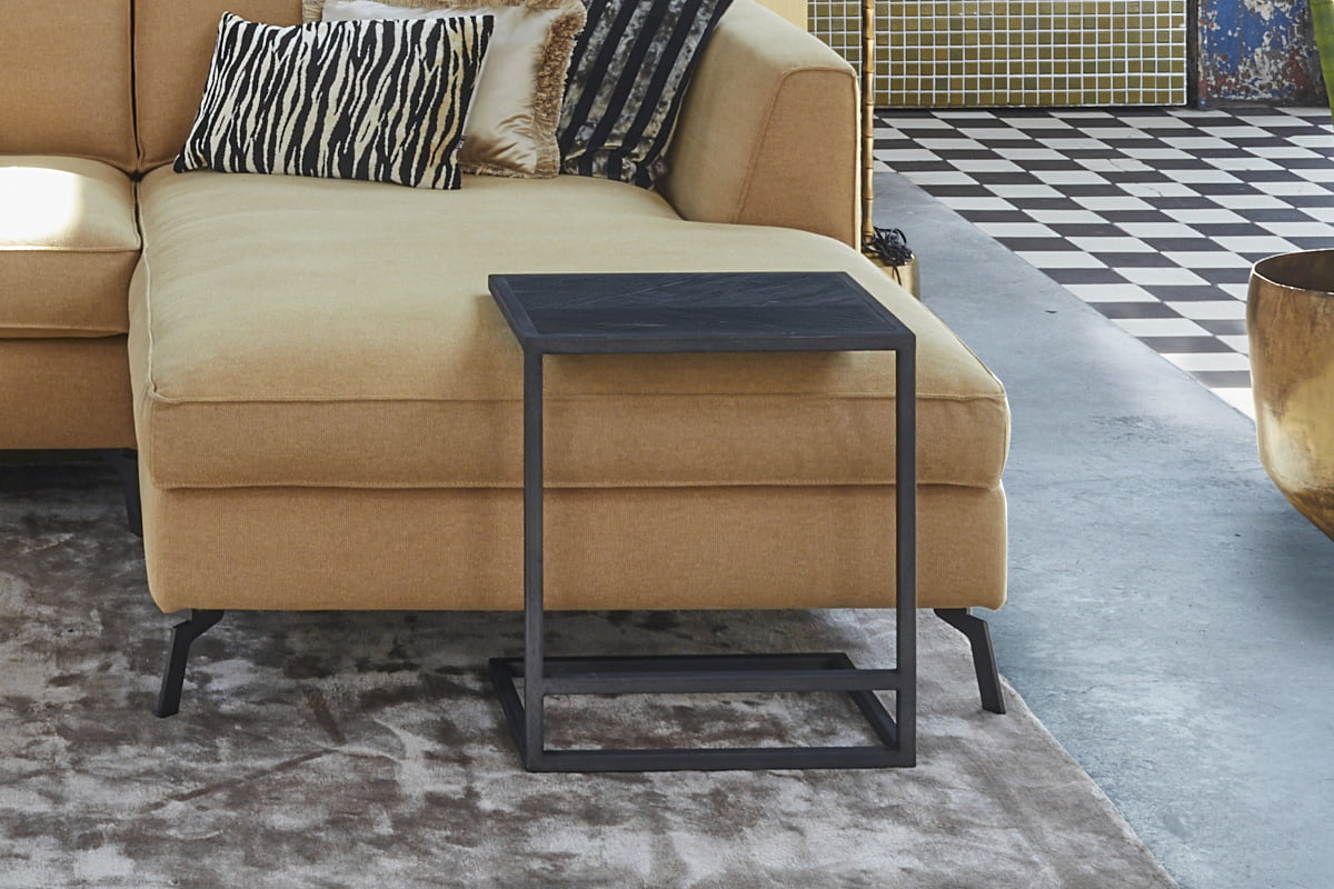 Dänischer ovaler Fischgräten Esstisch Scissor