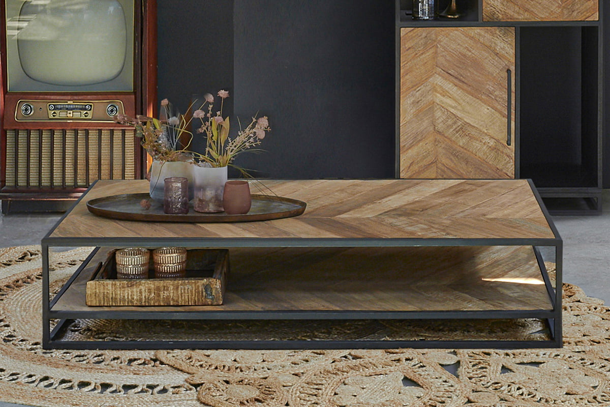 Dänischer ovaler Fischgräten Esstisch Scissor