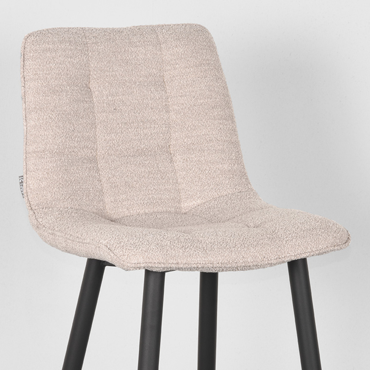 Barstuhl Jelt – Boucle Natural