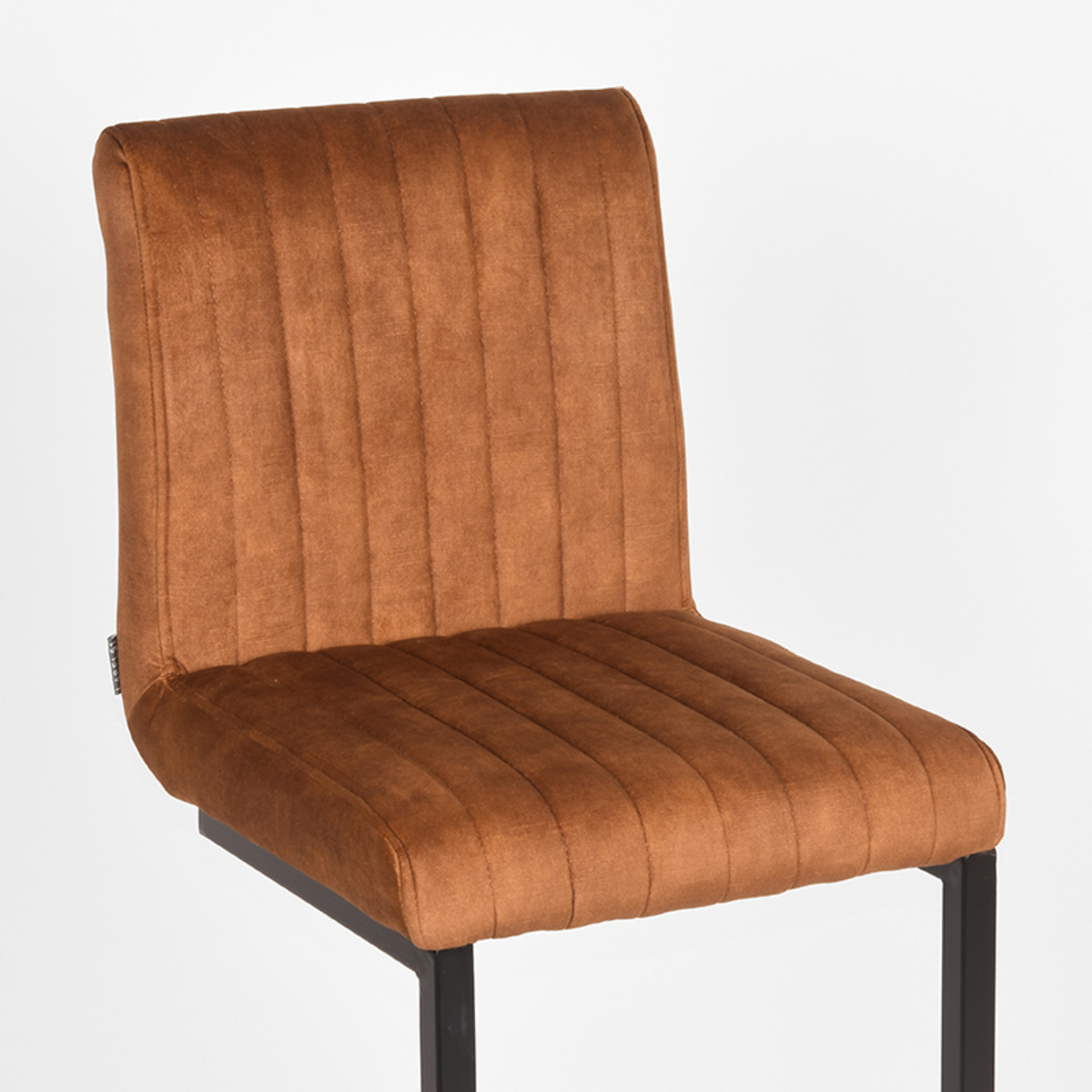 Barstuhl Milo – Samt Ocker