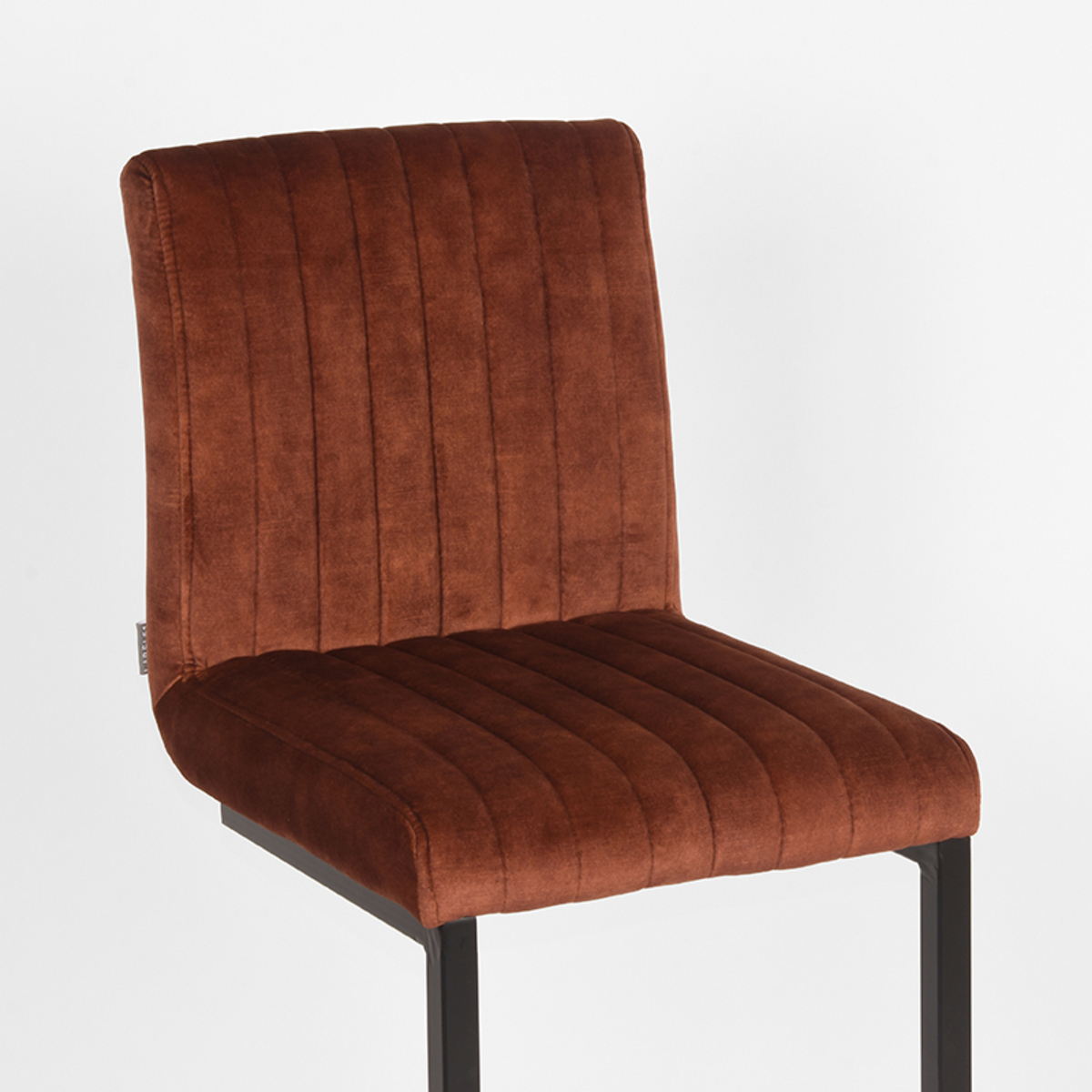 Barstuhl Milo – Samt Rust