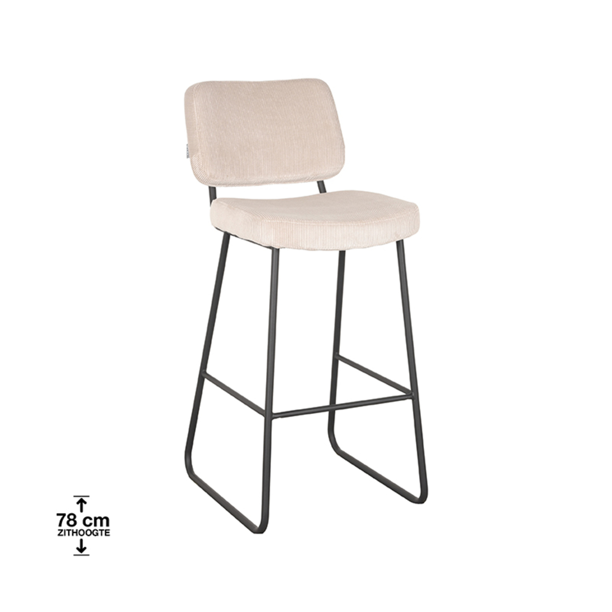 Barstuhl Noah – Ribcord Natur
