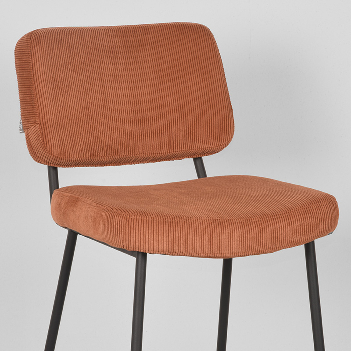 Barstuhl Noah – Ribcord Rust
