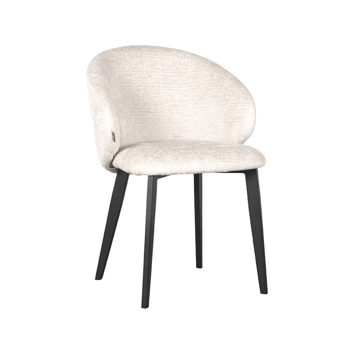 Esszimmerstuhl Logan – Wildleder Cream