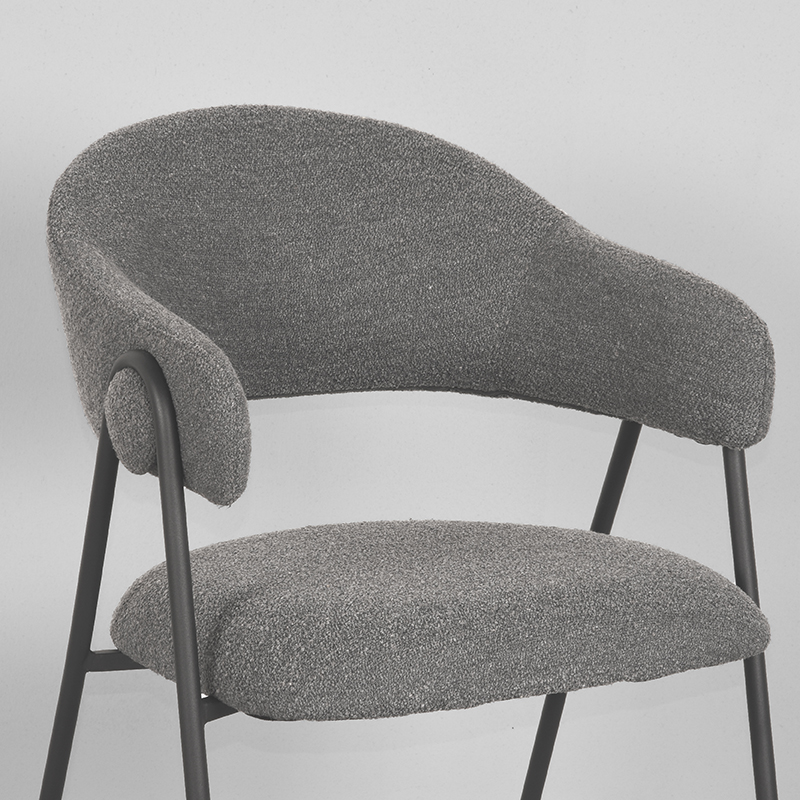 Esszimmerstuhl Lowen – Boucle Grau