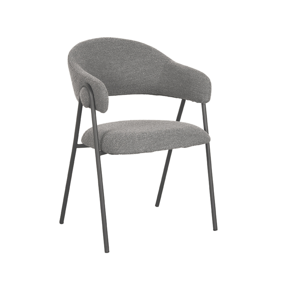 Esszimmerstuhl Lowen – Boucle Grau