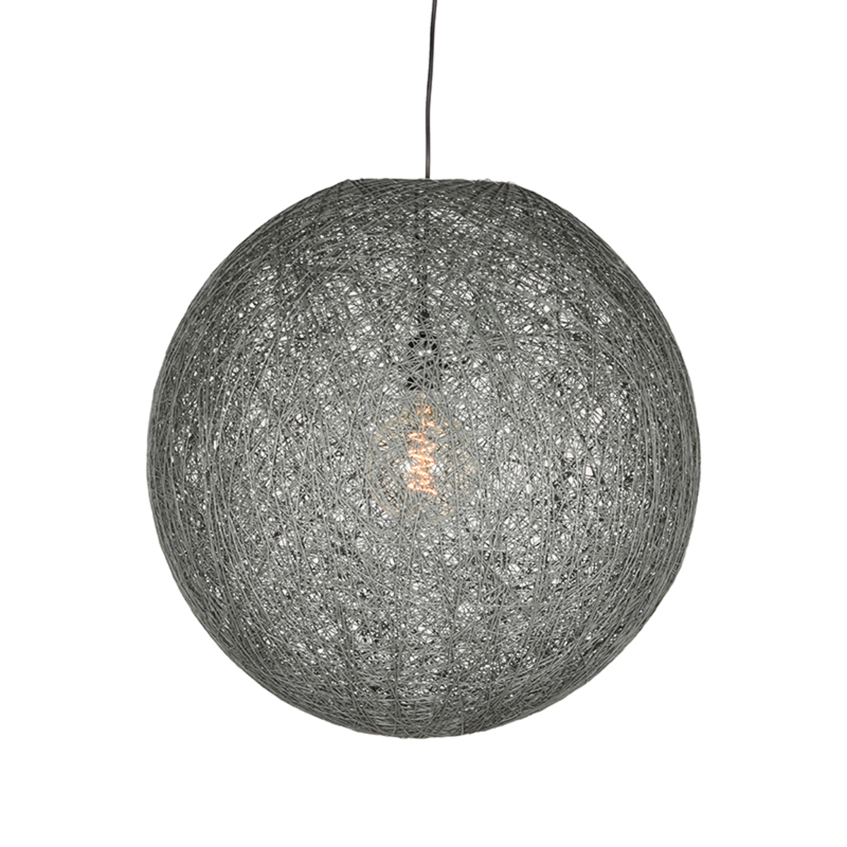 Hängelampe Twist – Grau