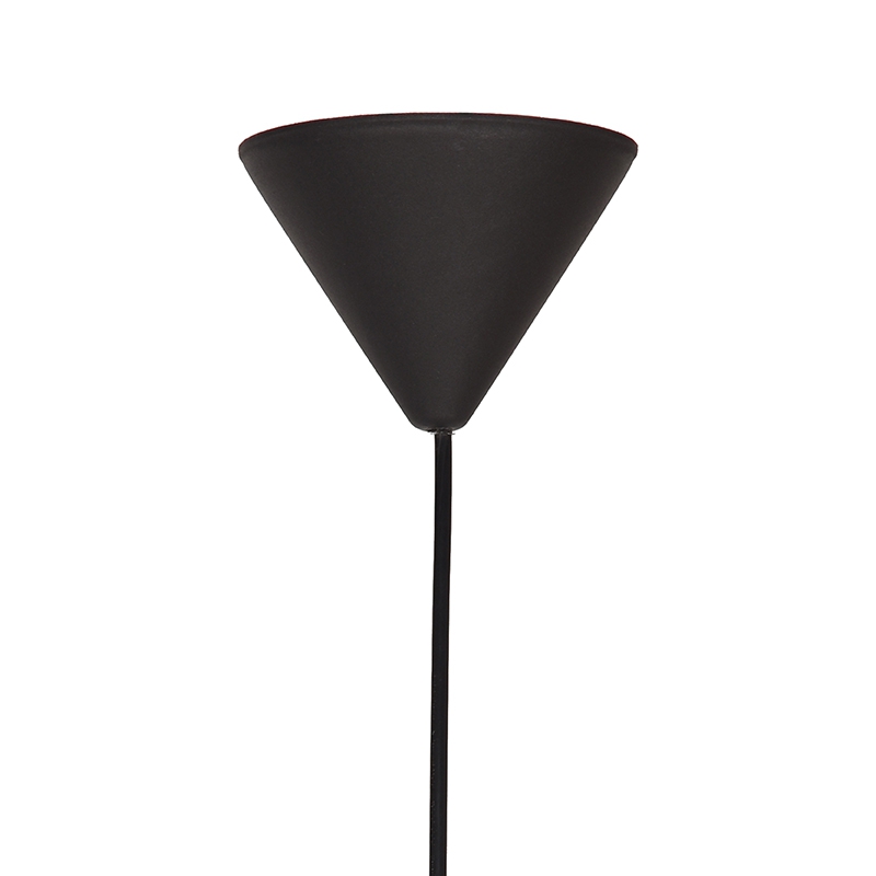 Hängelampe Twist – Schwarz