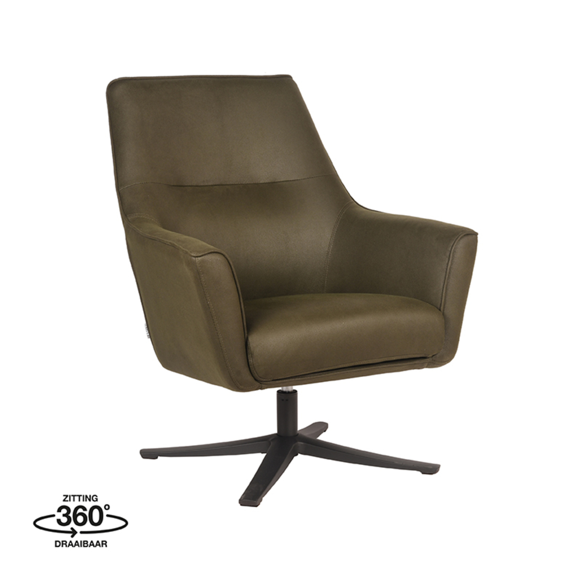 Sessel Tod – Mikrofaser Armeegrün