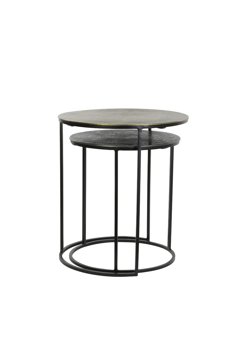 Light-Living-Beistelltisch-2er-Set-PRIMO-Bronze-mattschwarz-3
