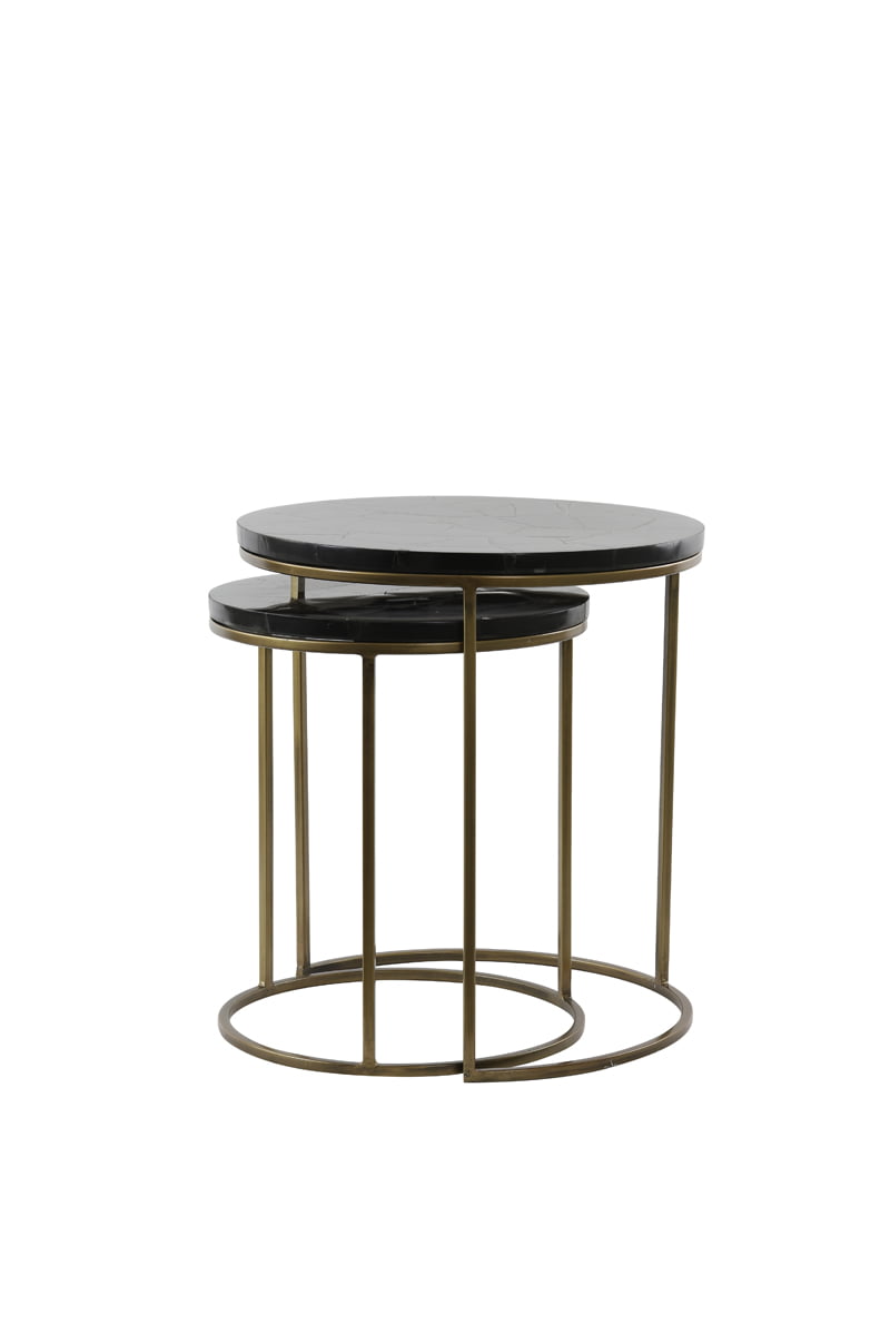 Light-Living-Beistelltisch-2er-Set-SOBRINA-Achat-schwarz-antik-Bronze-6