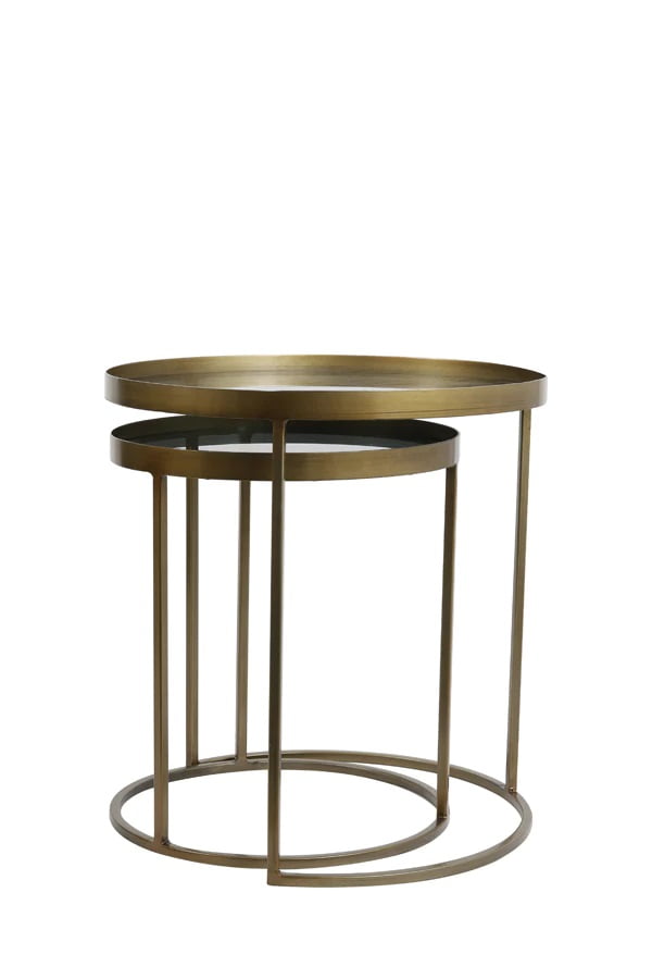 Light-Living-Beistelltisch-2er-Set-TALEK-rauch-antik-Bronze-3