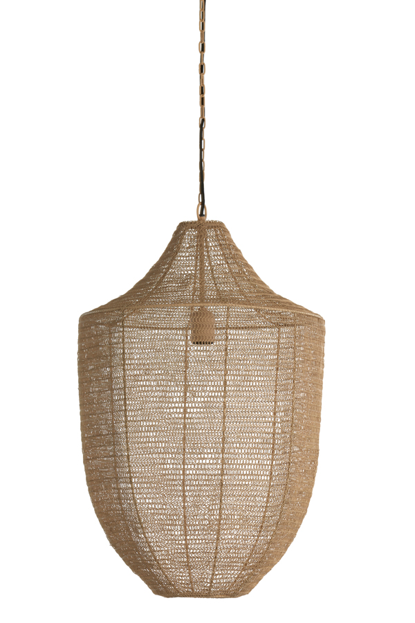 Hängeleuchte SHARIKA matt beige