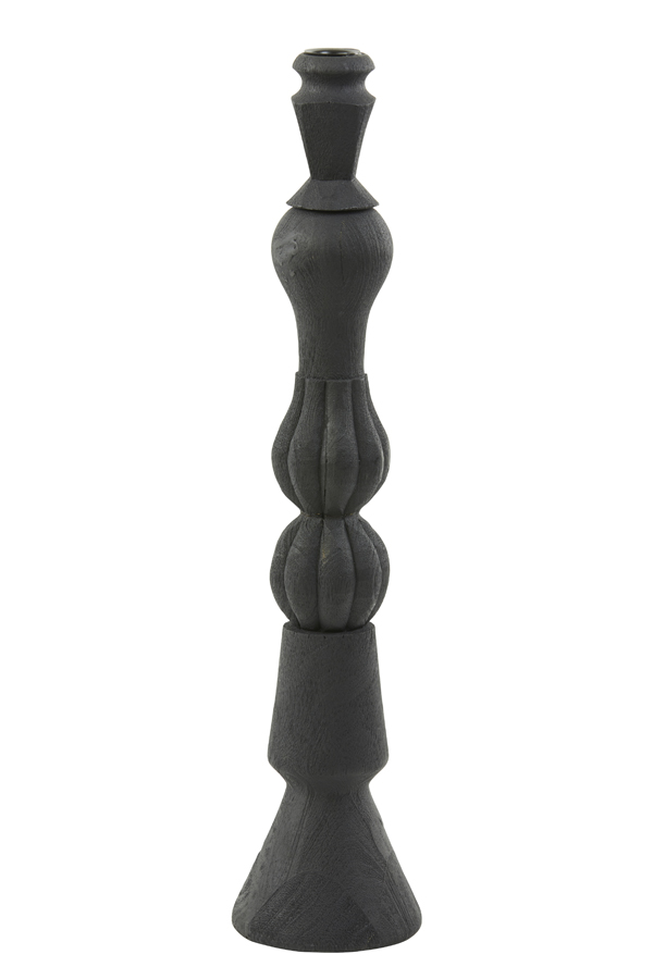 Kerzenleuchter TAVOLA mattschwarz